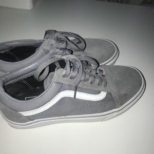 frost gray old skool vans